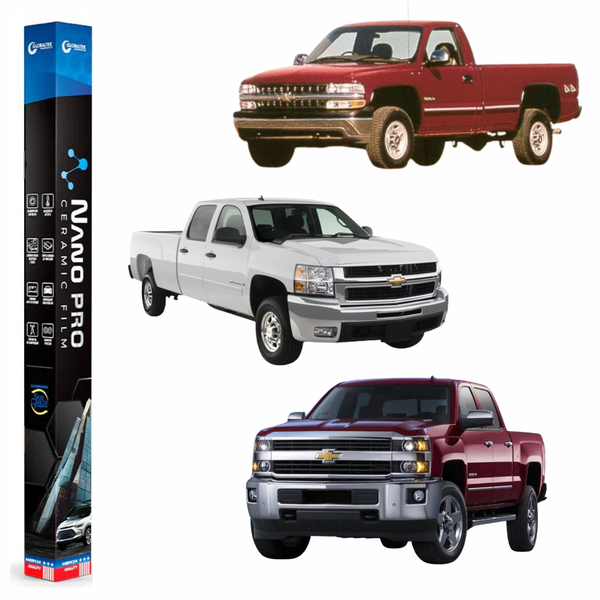 Película Insulfilm Nano Cerâmica Automotiva Térmica - SILVERADO 2500 HD