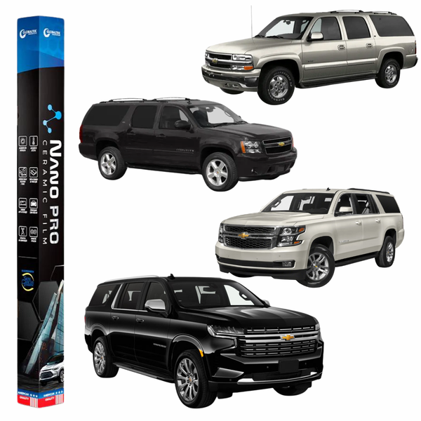 Película Insulfilm Nano Cerâmica Automotiva Térmica - CHEVROLET SUBURBAN XL