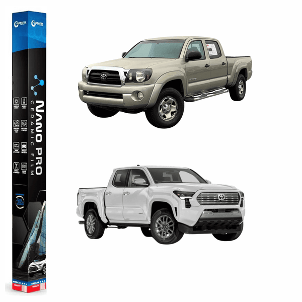 Película Insulfilm Nano Cerâmica Automotiva Térmica - TOYOTA TACOMA CREW CAB