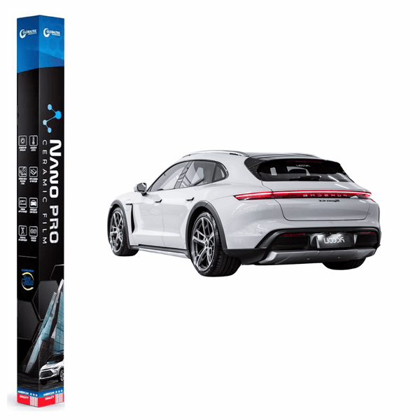 Película Insulfilm Nano Cerâmica Automotiva Térmica - PORSCHE TAYCAN