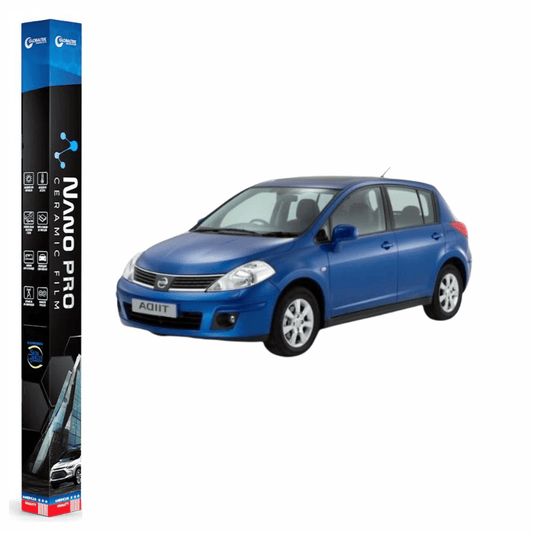 Película Insulfilm Nano Cerâmica Automotiva Térmica - NISSAN TIIDA HATCH