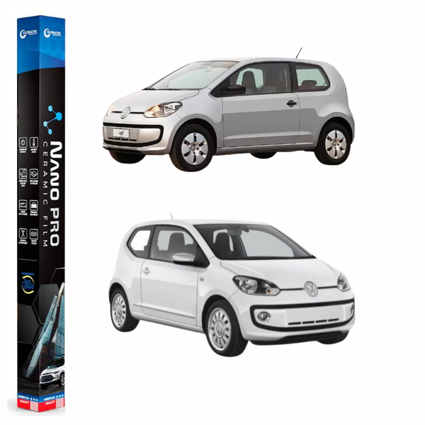 Película Insulfilm Nano Cerâmica Automotiva Térmica - VOLKSWAGEN UP 2 PORTAS