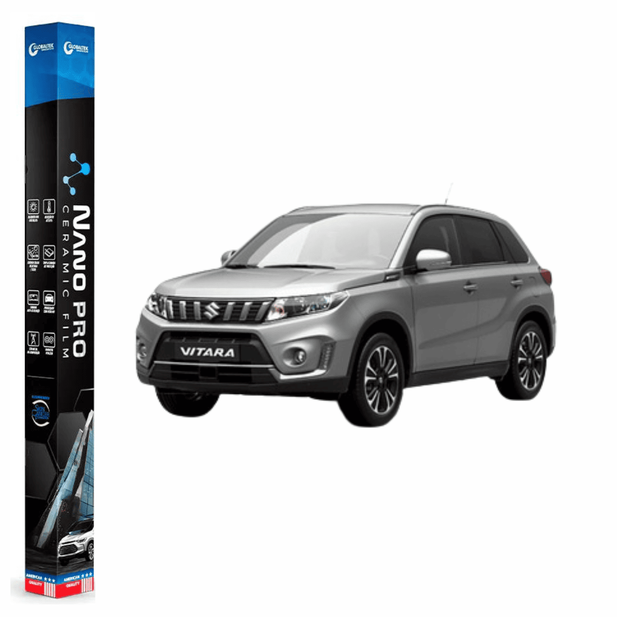 Película Insulfilm Nano Cerâmica Automotiva Térmica - SUZUKI VITARA