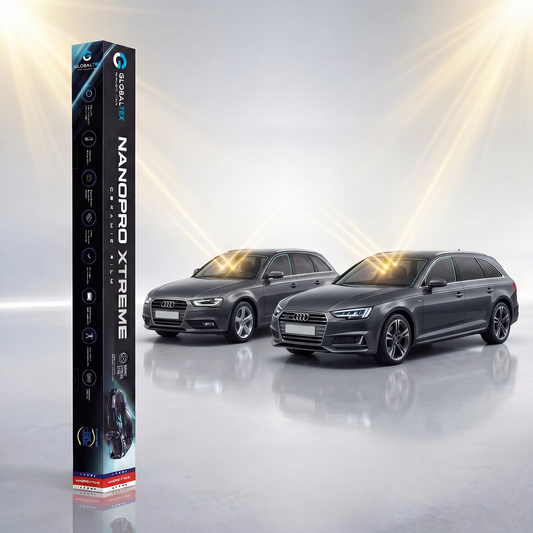 Insulfilm Nano Cerâmica Audi A4 Avant Wagon — Compatível com Gerações B8 e B9 Avant (2008-2024) — Corte Computadorizado Sob Medida — Película Térmica Premium Nanopro Xtreme