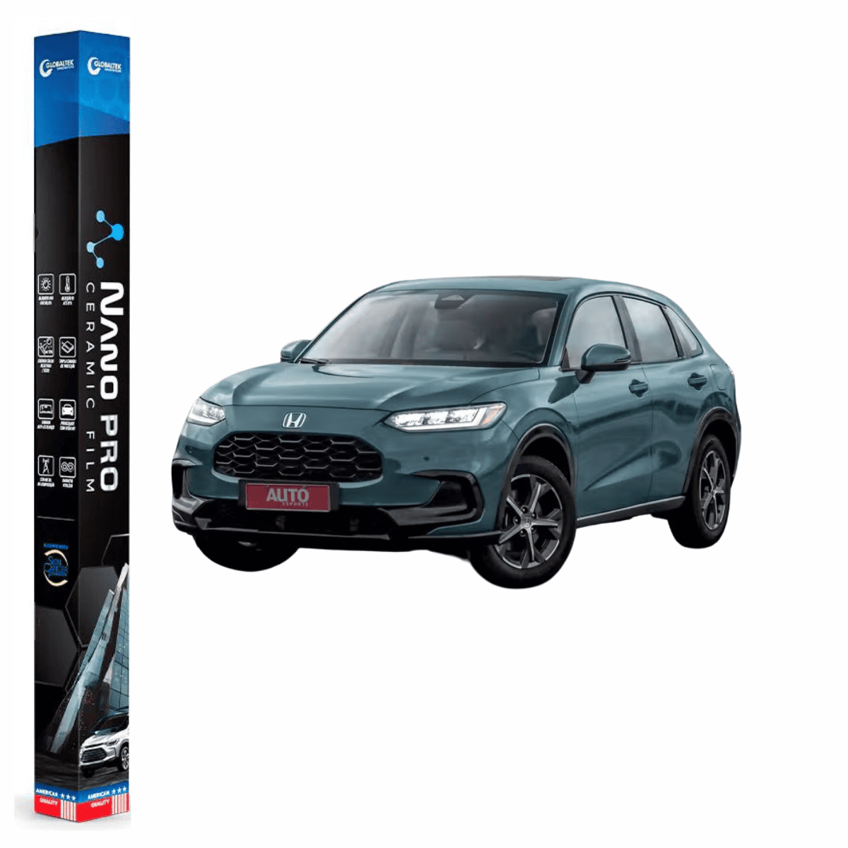 Película Insulfilm Nano Cerâmica Automotiva Térmica - HONDA ZR-V