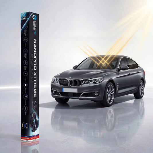 Insulfilm Nano Cerâmica BMW Série 3 Gran Turismo — Compatível com Geração F34 (2013-2020) — Corte Computadorizado Sob Medida — Película Térmica Premium Nanopro Xtreme