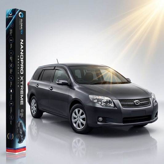 Insulfilm Nano Cerâmica Toyota Corolla Fielder — Compatível Linha Fielder Wagon — Corte Computadorizado Sob Medida — Película Térmica Premium Nanopro Xtreme