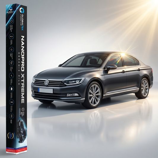 Insulfilm Nano Cerâmica Volkswagen Passat — Corte Computadorizado Sob Medida — Película Térmica Premium Nanopro Xtreme