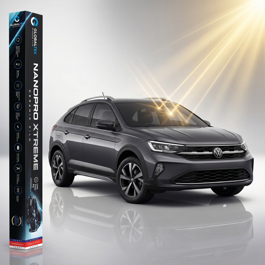Insulfilm Nano Cerâmica Volkswagen Nivus — Corte Computadorizado Sob Medida — Película Térmica Premium Nanopro Xtreme