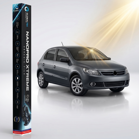 Insulfilm Nano Cerâmica Volkswagen Gol G5 4 Portas — Corte Computadorizado Sob Medida — Película Térmica Premium Nanopro Xtreme
