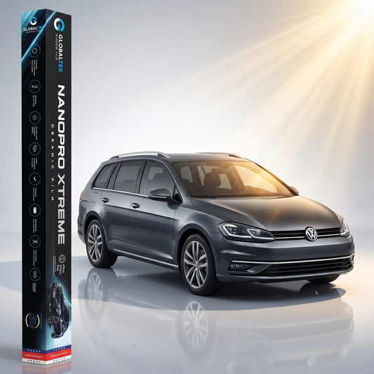 Insulfilm Nano Cerâmica Volkswagen Golf Variant — Corte Computadorizado Sob Medida — Película Térmica Premium Nanopro Xtreme