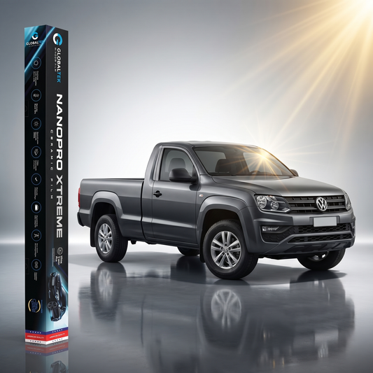 Insulfilm Nano Cerâmica Volkswagen Amarok Cabine Simples — Corte Computadorizado Sob Medida — Película Térmica Premium Nanopro Xtreme