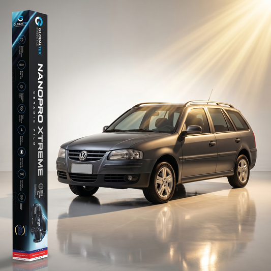 Insulfilm Nano Cerâmica Volkswagen Parati 4 Portas — Corte Computadorizado Sob Medida — Película Térmica Premium Nanopro Xtreme