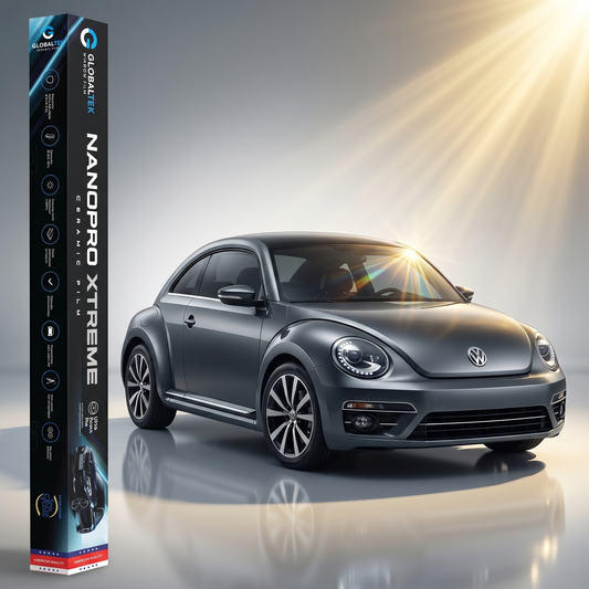 Insulfilm Nano Cerâmica Volkswagen Novo Fusca — Corte Computadorizado Sob Medida — Película Térmica Premium Nanopro Xtreme