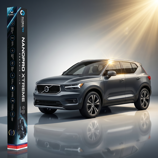 Insulfilm Nano Cerâmica Volvo XC40 — Corte Computadorizado Sob Medida — Película Térmica Premium Nanopro Xtreme