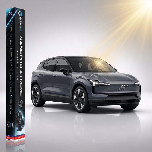 Insulfilm Nano Cerâmica Volvo EX30 Elétrico — Corte Computadorizado Sob Medida — Película Térmica Premium Nanopro Xtreme