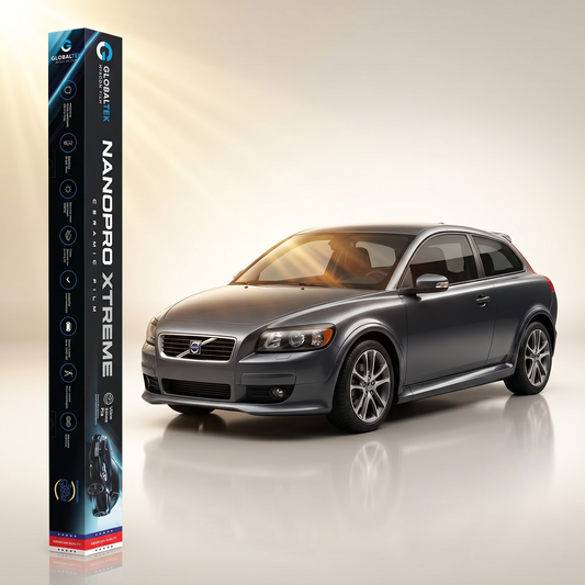 Insulfilm Nano Cerâmica Volvo C30 — Corte Computadorizado Sob Medida — Película Térmica Premium Nanopro Xtreme