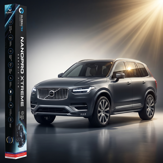 Insulfilm Nano Cerâmica Volvo XC90 7 Lugares — Corte Computadorizado Sob Medida — Película Térmica Premium Nanopro Xtreme