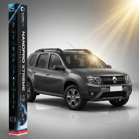 Insulfilm Nano Cerâmica Renault Duster — Corte Computadorizado Sob Medida — Película Térmica Premium Nanopro Xtreme