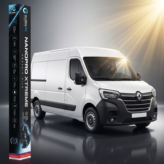 Insulfilm Nano Cerâmica Renault Master Cargo — Corte Computadorizado Sob Medida — Película Térmica Premium Nanopro Xtreme