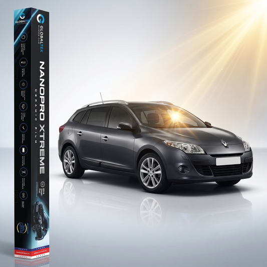 Insulfilm Nano Cerâmica Renault Megane Grand Tour — Corte Computadorizado Sob Medida — Película Térmica Premium Nanopro Xtreme