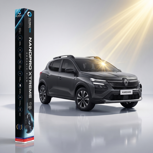 Insulfilm Nano Cerâmica Renault Kardian — Corte Computadorizado Sob Medida — Película Térmica Premium Nanopro Xtreme