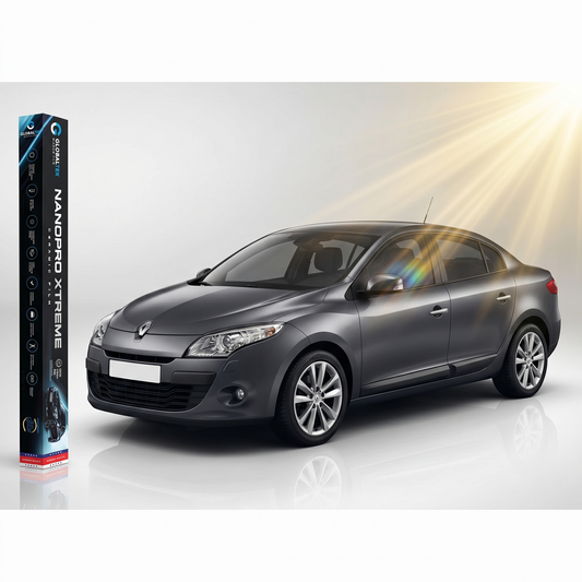 Insulfilm Nano Cerâmica Renault Megane Sedan — Corte Computadorizado Sob Medida — Película Térmica Premium Nanopro Xtreme