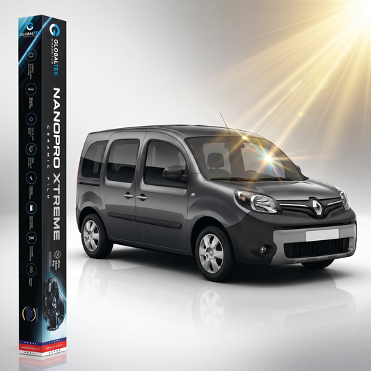Insulfilm Nano Cerâmica Renault Kangoo — Corte Computadorizado Sob Medida — Película Térmica Premium Nanopro Xtreme