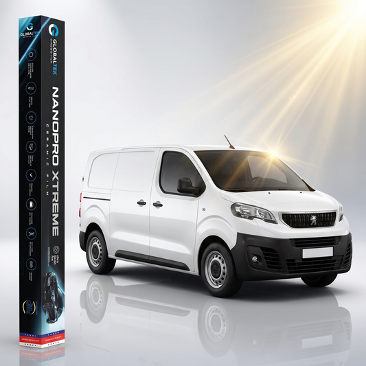 Insulfilm Nano Cerâmica Peugeot Expert Cargo — Corte Computadorizado Sob Medida — Película Térmica Premium Nanopro Xtreme