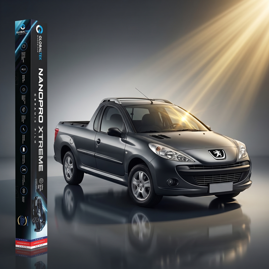 Insulfilm Nano Cerâmica Peugeot Hoggar — Corte Computadorizado Sob Medida — Película Térmica Premium Nanopro Xtreme