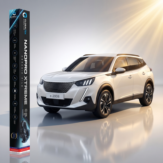 Insulfilm Nano Cerâmica Peugeot E-2008 — Corte Computadorizado Sob Medida — Película Térmica Premium Nanopro Xtreme