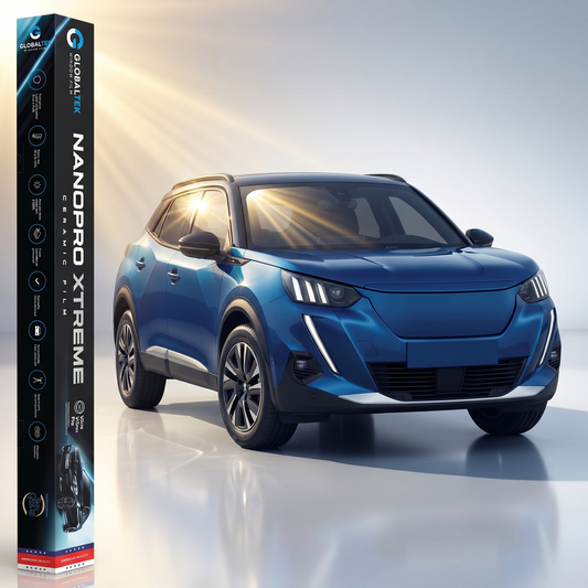 Insulfilm Nano Cerâmica Peugeot 2008 Elétrico — Corte Computadorizado Sob Medida — Película Térmica Premium Nanopro Xtreme