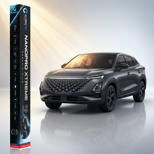 Insulfilm Nano Cerâmica Omoda 5 — Corte Computadorizado Sob Medida — Película Térmica Premium Nanopro Xtreme