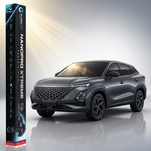 Insulfilm Nano Cerâmica Omoda 7 — Corte Computadorizado Sob Medida — Película Térmica Premium Nanopro Xtreme