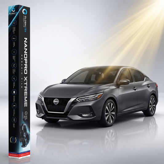 Insulfilm Nano Cerâmica Nissan Sentra — Corte Computadorizado Sob Medida — Película Térmica Premium Nanopro Xtreme