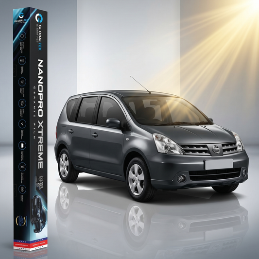 Insulfilm Nano Cerâmica Nissan Livina — Corte Computadorizado Sob Medida — Película Térmica Premium Nanopro Xtreme
