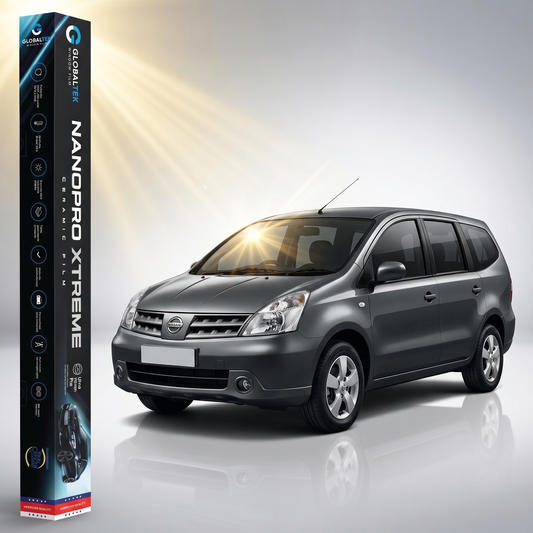 Insulfilm Nano Cerâmica Nissan Grand Livina — Corte Computadorizado Sob Medida — Película Térmica Premium Nanopro Xtreme