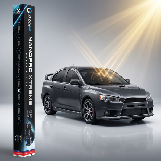 Insulfilm Nano Cerâmica Mitsubishi Lancer — Corte Computadorizado Sob Medida — Película Térmica Premium Nanopro Xtreme