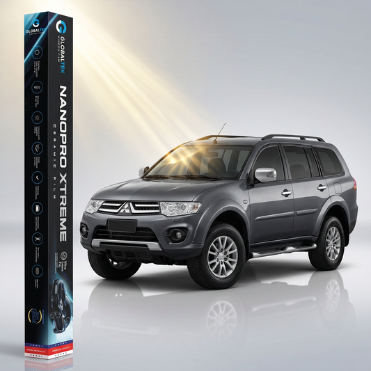 Insulfilm Nano Cerâmica Mitsubishi Pajero Dakar — Corte Computadorizado Sob Medida — Película Térmica Premium Nanopro Xtreme