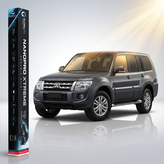 Insulfilm Nano Cerâmica Mitsubishi Pajero Full 4P — Corte Computadorizado Sob Medida — Película Térmica Premium Nanopro Xtreme
