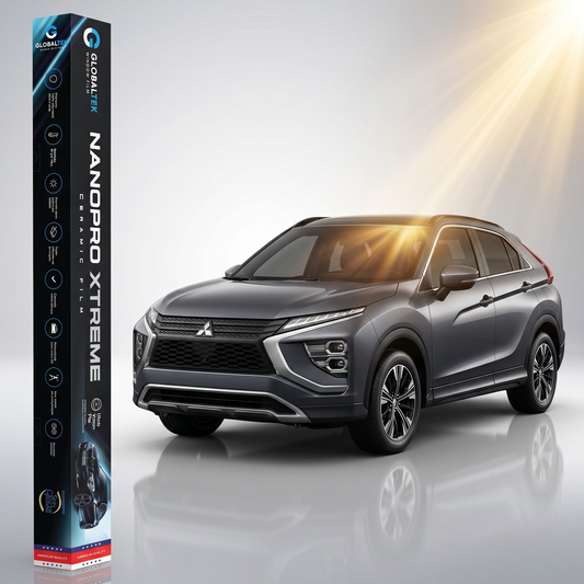 Insulfilm Nano Cerâmica Mitsubishi Eclipse Cross — Corte Computadorizado Sob Medida — Película Térmica Premium Nanopro Xtreme