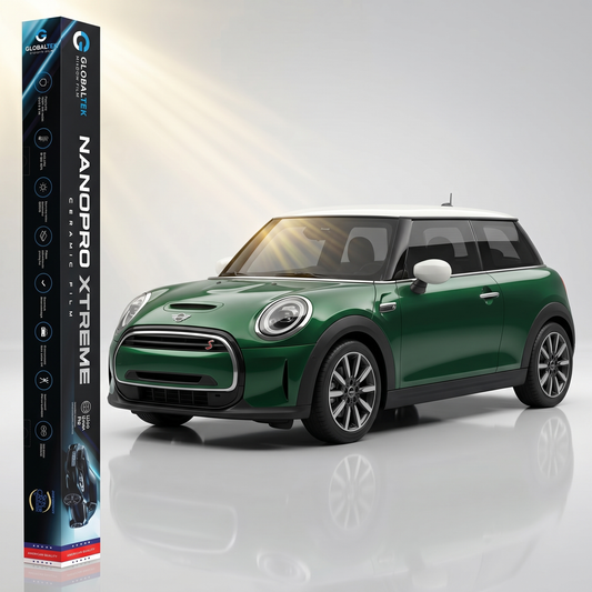 Insulfilm Nano Cerâmica MINI Cooper S 2 Portas — Corte Computadorizado Sob Medida — Película Térmica Premium Nanopro Xtreme