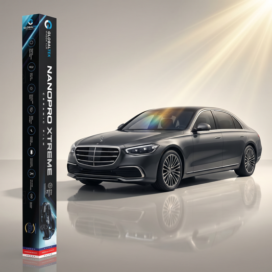 Insulfilm Nano Cerâmica Mercedes-Benz Classe S — Corte Computadorizado Sob Medida — Película Térmica Premium Nanopro Xtreme