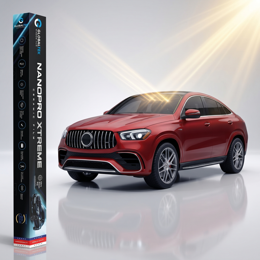 Insulfilm Nano Cerâmica Mercedes-Benz GLE 53 AMG Coupê — Corte Computadorizado Sob Medida — Película Térmica Premium Nanopro Xtreme