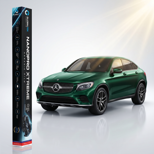 Insulfilm Nano Cerâmica Mercedes-Benz GLC Coupê — Corte Computadorizado Sob Medida — Película Térmica Premium Nanopro Xtreme