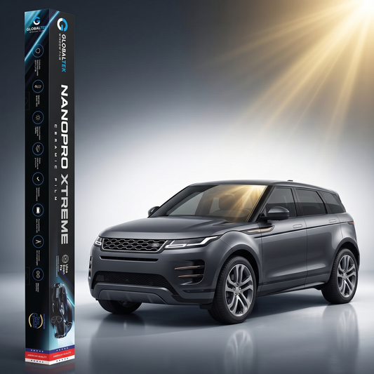 Insulfilm Nano Cerâmica Land Rover Evoque — Corte Computadorizado Sob Medida — Película Térmica Premium Nanopro Xtreme
