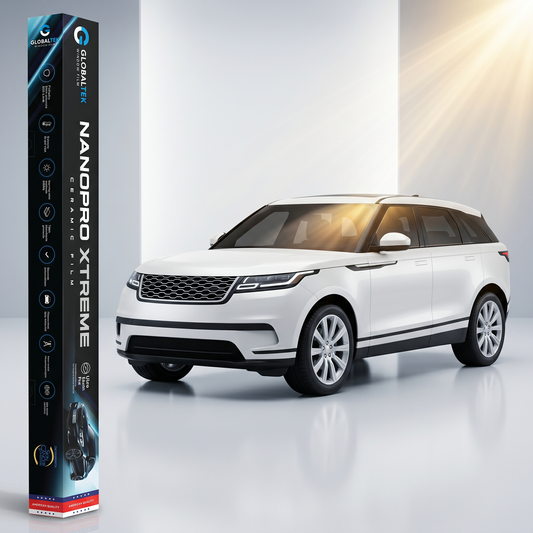 Insulfilm Nano Cerâmica Land Rover Velar — Corte Computadorizado Sob Medida — Película Térmica Premium Nanopro Xtreme