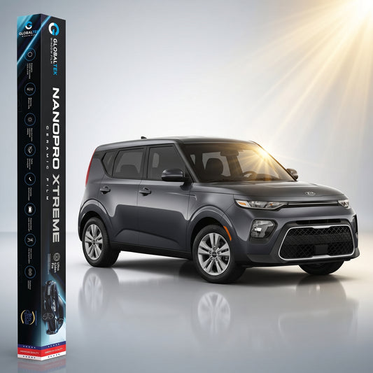 Insulfilm Nano Cerâmica Kia Soul — Corte Computadorizado Sob Medida — Película Térmica Premium Nanopro Xtreme