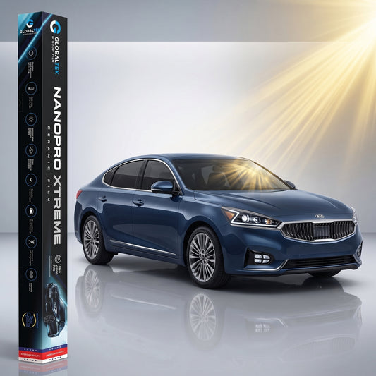 Insulfilm Nano Cerâmica Kia Cadenza — Corte Computadorizado Sob Medida — Película Térmica Premium Nanopro Xtreme