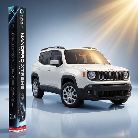 Insulfilm Nano Cerâmica Jeep Renegade — Corte Computadorizado Sob Medida — Película Térmica Premium Nanopro Xtreme